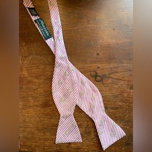 Augusta National Masters Bow Tie, purple and white stripes.